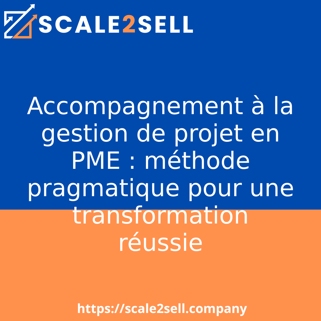 Accompagnement à la gestion de projet en PME : méthode pragmatique pour une transformation réussie episode artwork