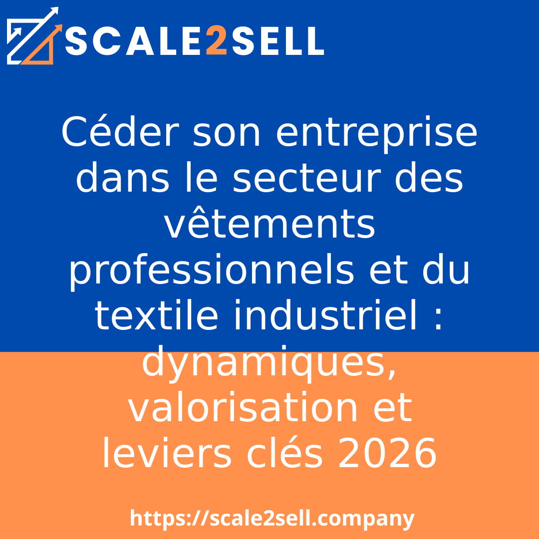 Céder son entreprise dans le secteur des vêtements professionnels et du textile industriel : dynamiques, valorisation et leviers clés 2026 episode artwork