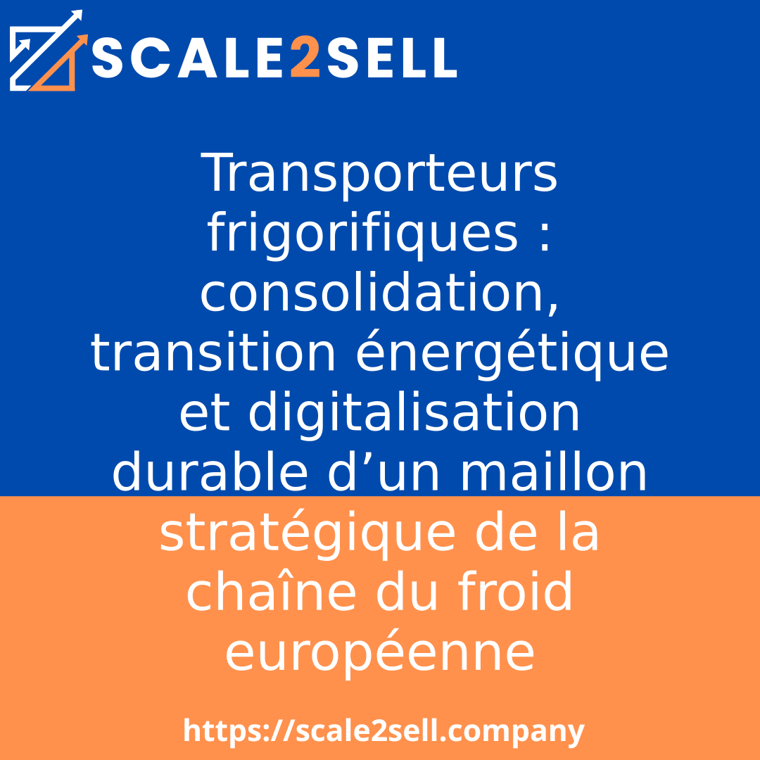 Transporteurs frigorifiques : consolidation, transition énergétique et digitalisation durable d’un maillon stratégique de la chaîne du froid européenne episode artwork
