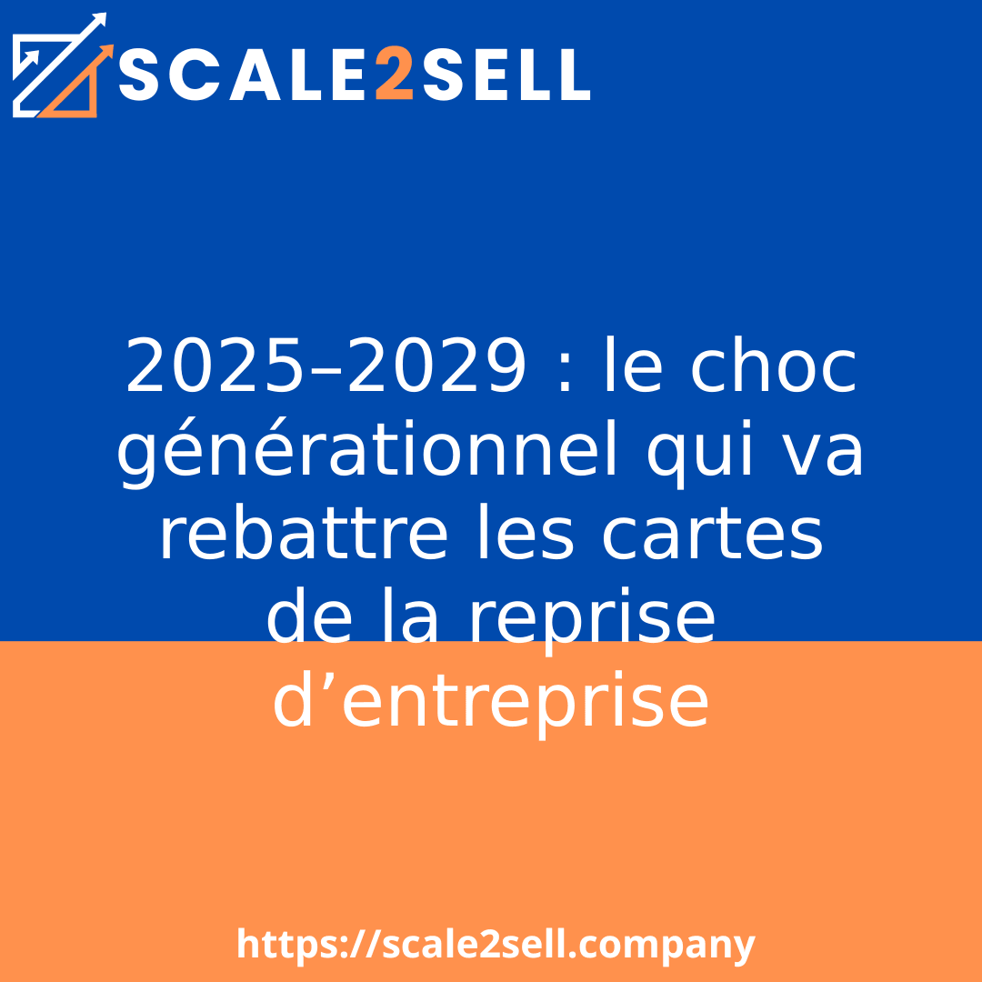 2025–2029 : le choc générationnel qui va rebattre les cartes de la reprise d’entreprise episode artwork