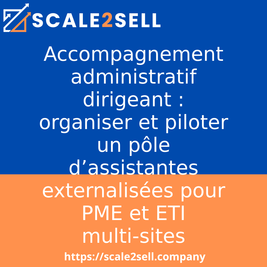 Accompagnement administratif dirigeant : organiser et piloter un pôle d’assistantes externalisées pour PME et ETI multi-sites episode artwork
