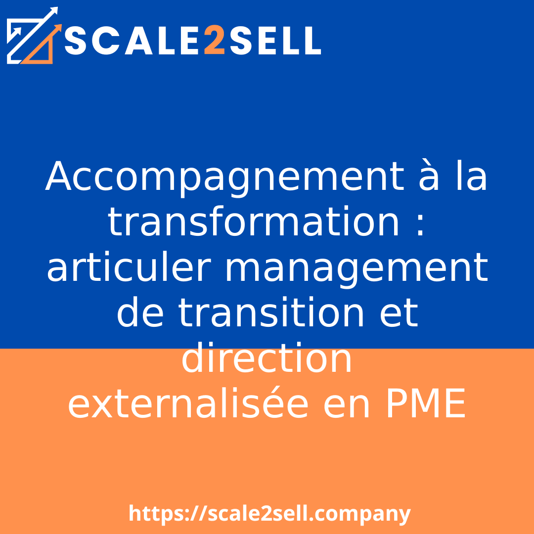 Accompagnement à la transformation : articuler management de transition et direction externalisée en PME episode artwork