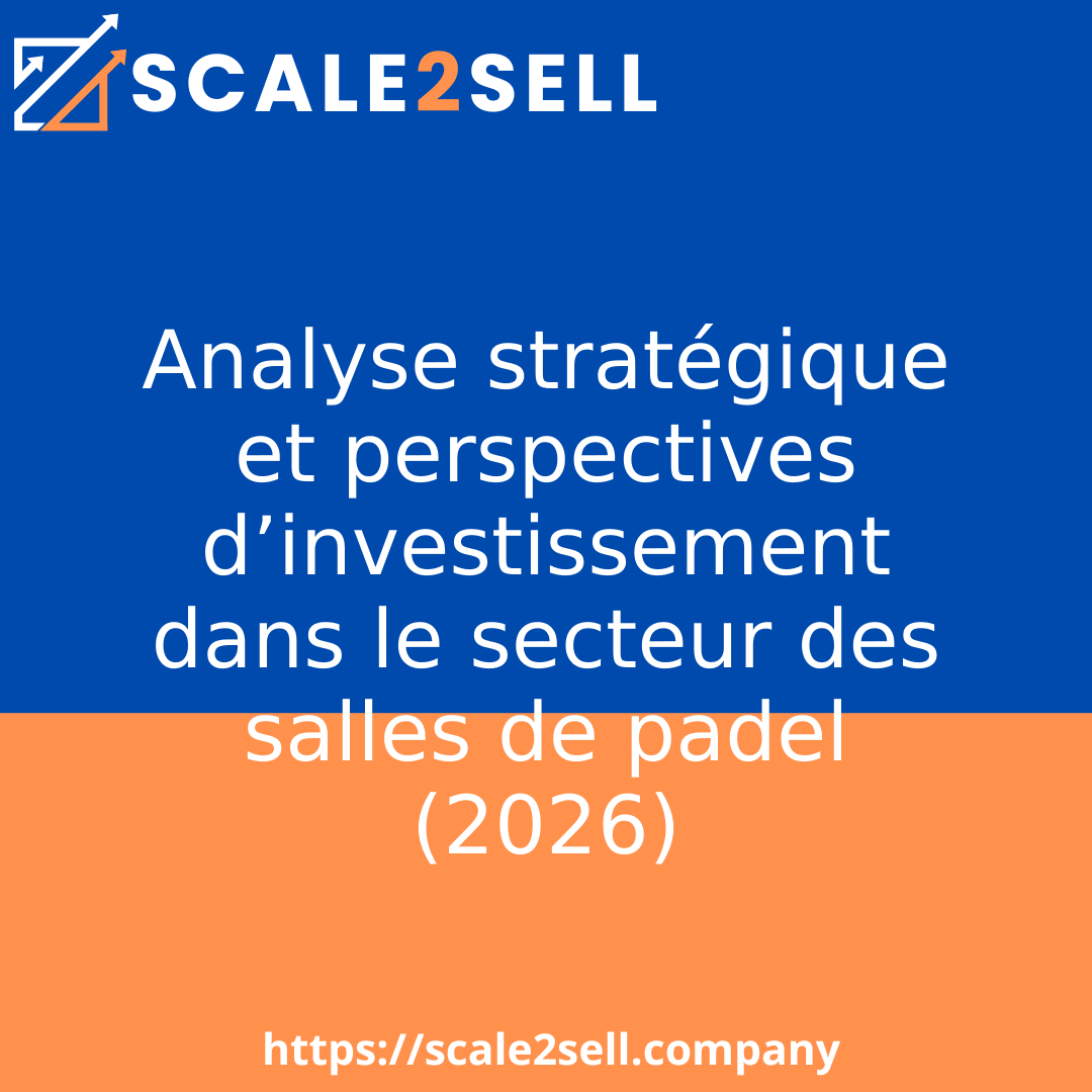 Analyse stratégique et perspectives d’investissement dans le secteur des salles de padel (2026)