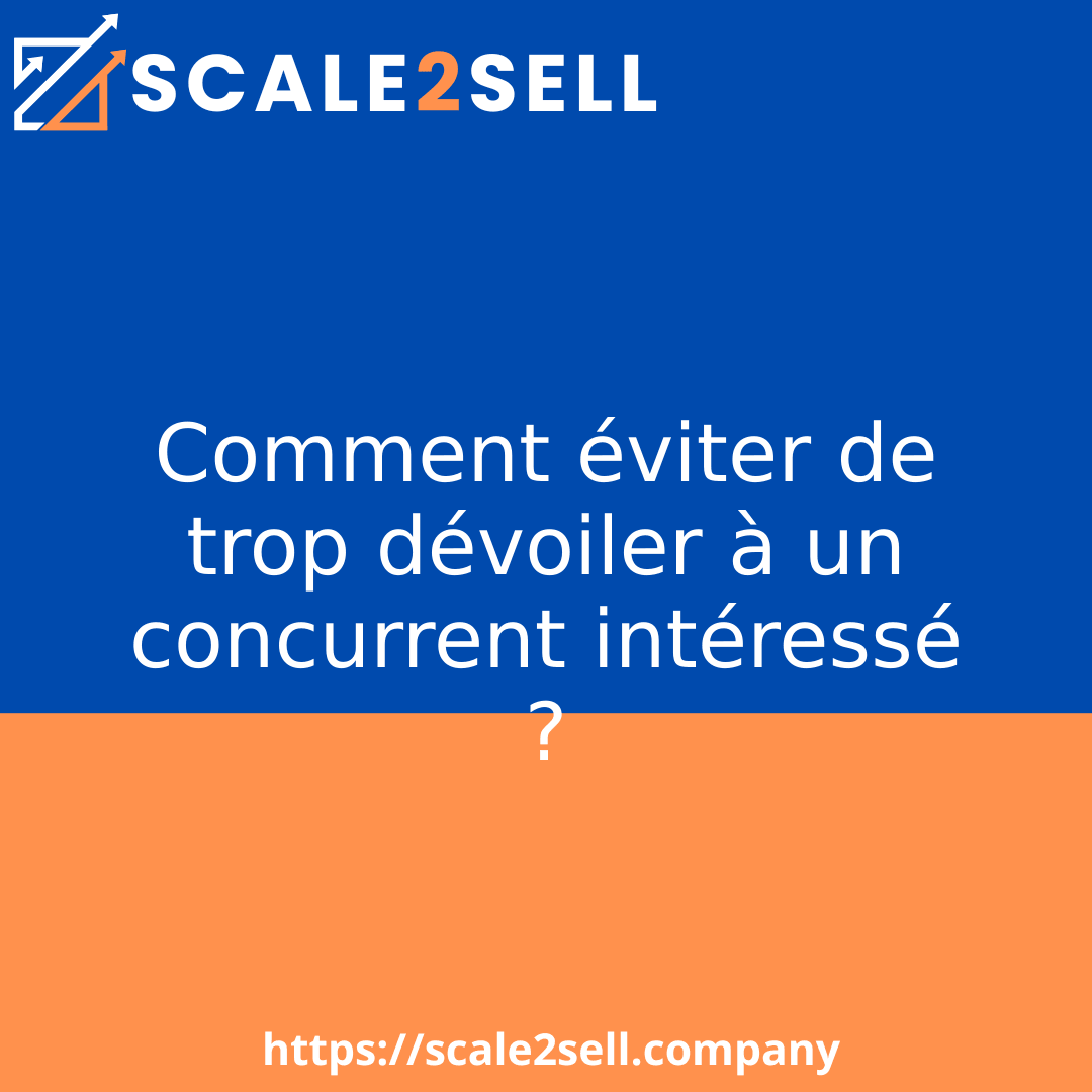 Comment éviter de trop dévoiler à un concurrent intéressé ? episode artwork