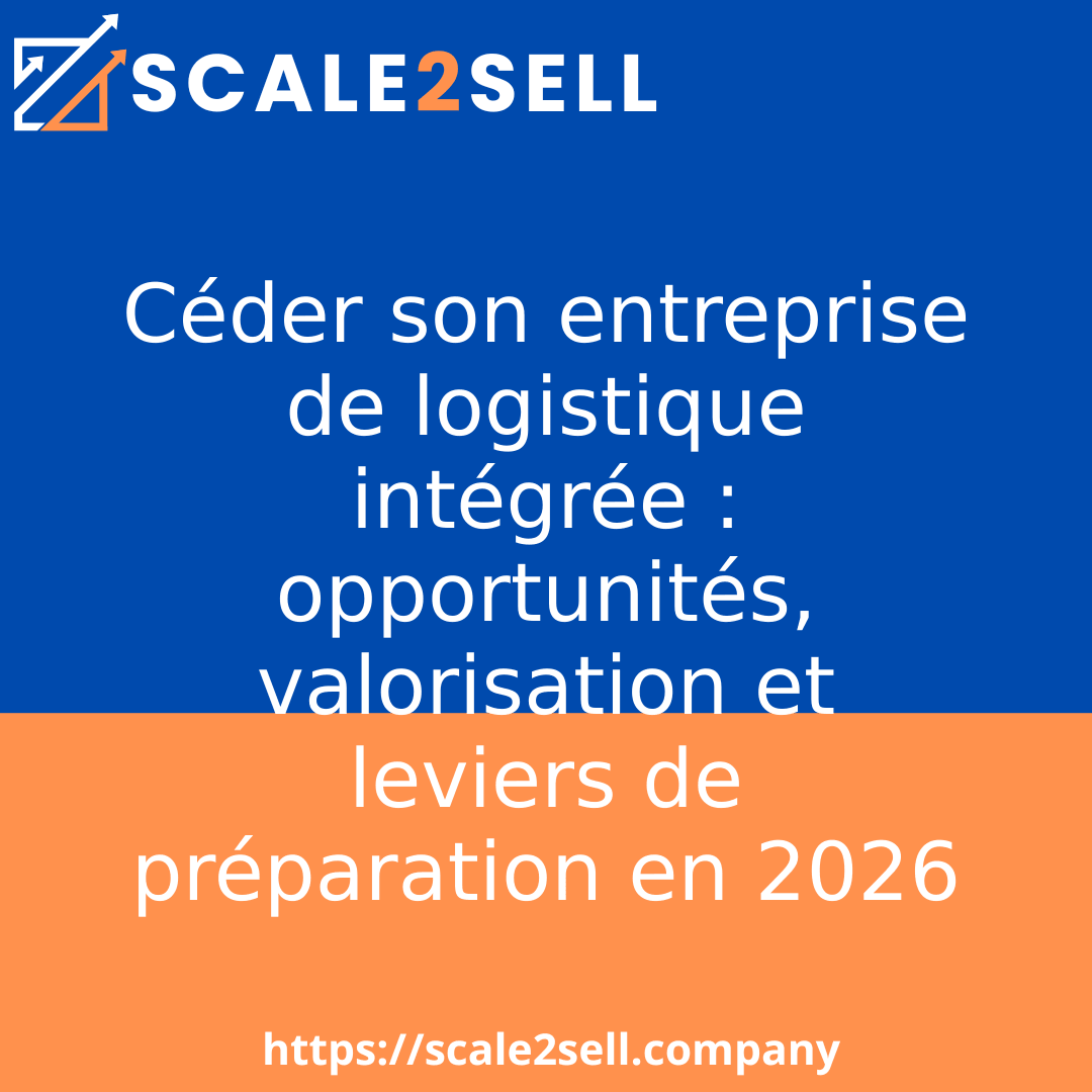Céder son entreprise de logistique intégrée : opportunités, valorisation et leviers de préparation en 2026 episode artwork