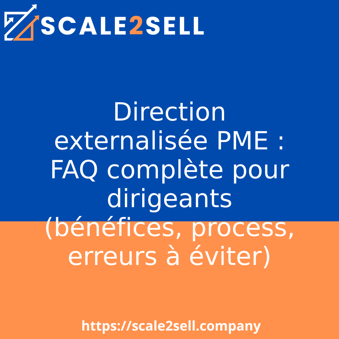 Direction externalisée PME : FAQ complète pour dirigeants (bénéfices, process, erreurs à éviter) episode artwork
