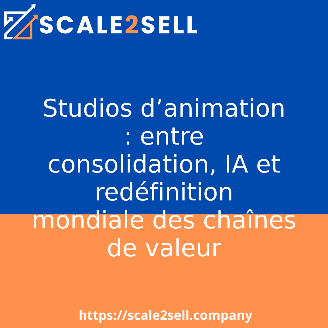 Studios d’animation : entre consolidation, IA et redéfinition mondiale des chaînes de valeur episode artwork